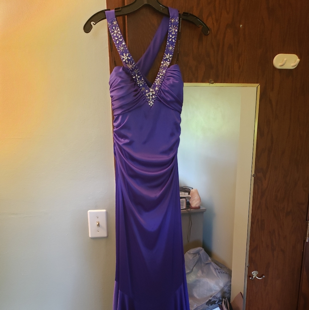 Purple dress